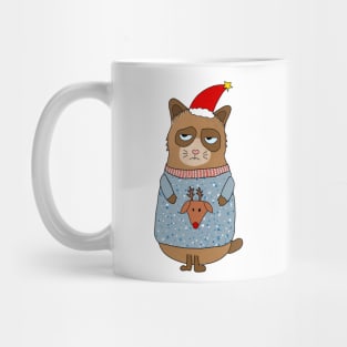 Funny Raccoon Christmas Mug